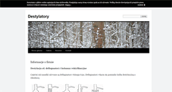 Desktop Screenshot of destylatory.eu